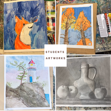 Kids and teens art classes