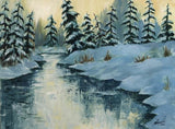 Winter Near The Lake - Sepi Gallery